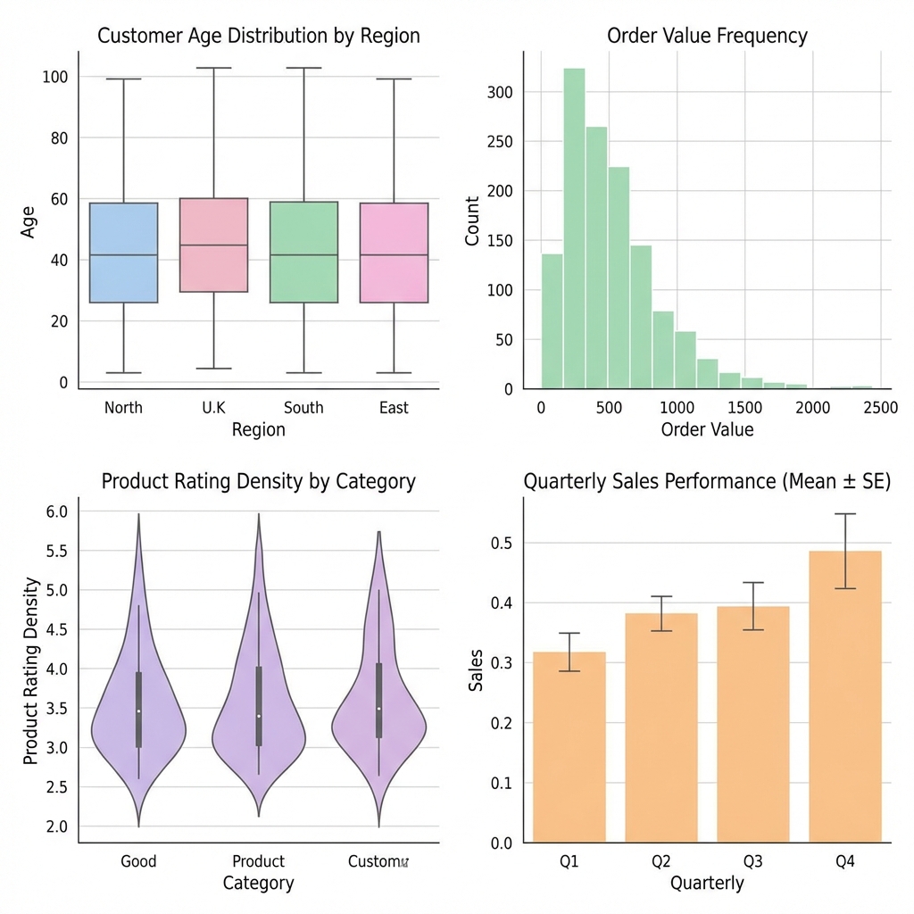 Statistical Dashboard Preview