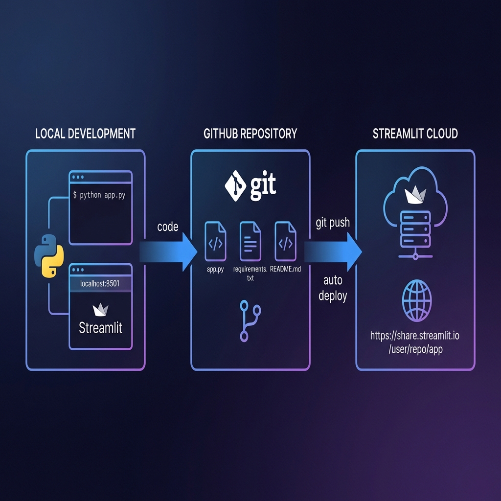 Streamlit Deployment Workflow