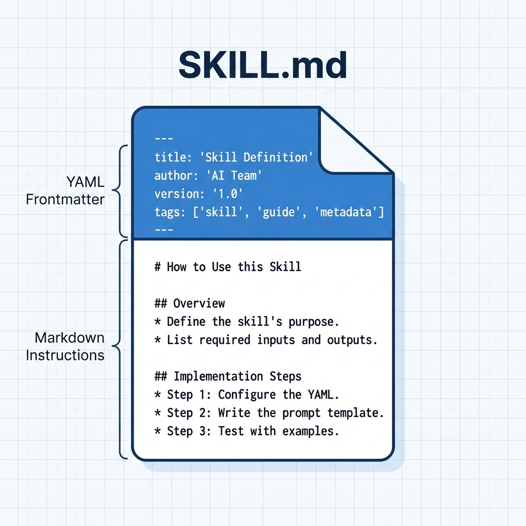 SKILL.md File Structure Diagram