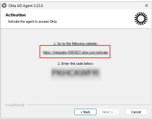 Activation — user_code 표시