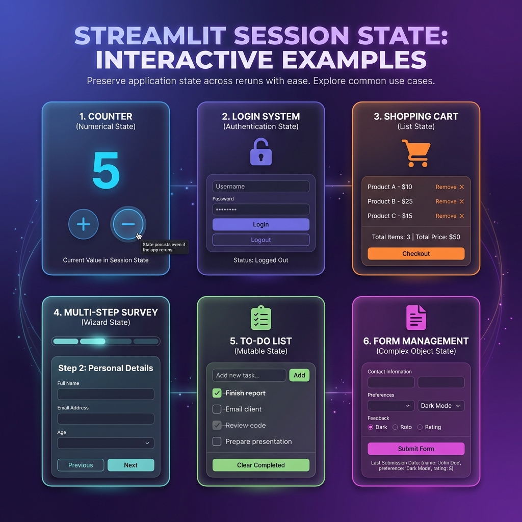 Session State Dashboard